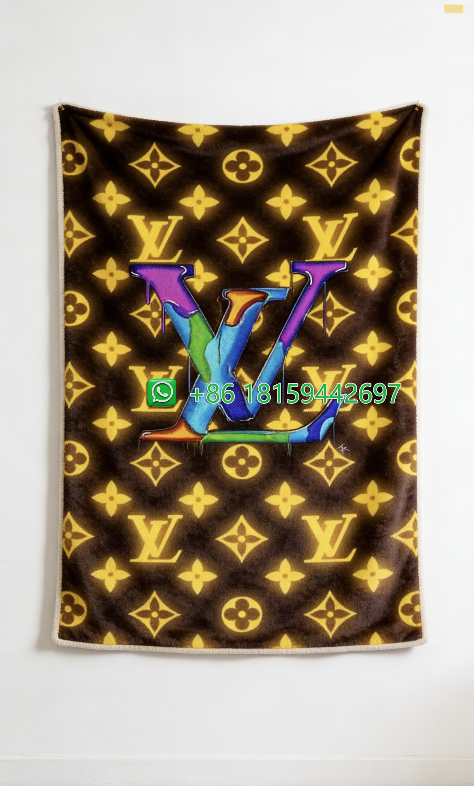 Louis Vuitton Throw Blankets